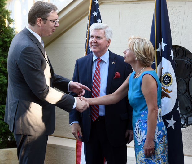 Пријем у америчкој амбасади поводом Дана независности САД(ФОТО)
